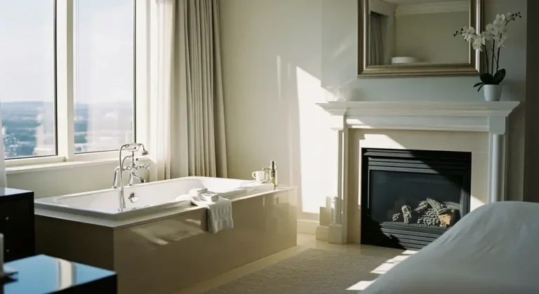 Guia de 3 hotéis com banheira e lareira no quarto em Gramado