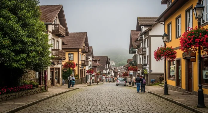Cerimônia em Gramado - RS homenageia personalidades com a presença da comunidade